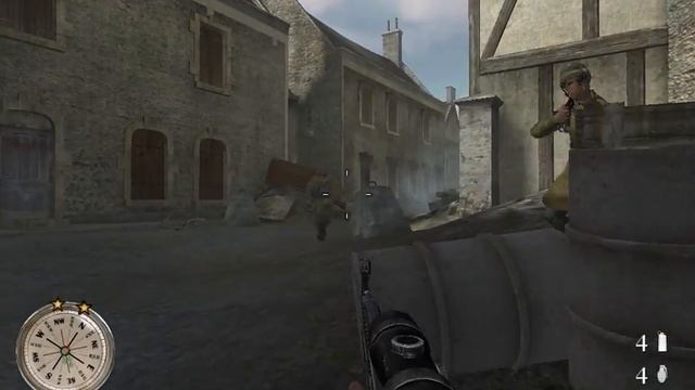 CoD2 B2F MP-44 ingame performance (preview) смотреть онлайн
