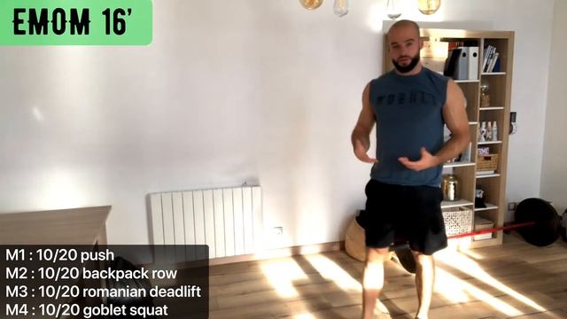 ⚡️Homemade WOD N•3 SAISON 2.0💥 CrossFit Human Project смотреть онлайн