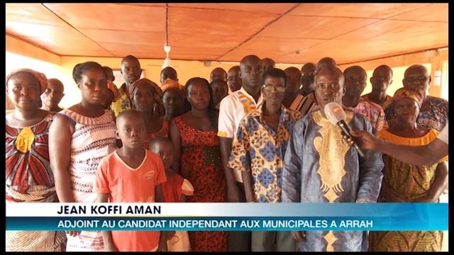 Joseph Ano du FPI et Arlette Badou N'guessan du PDCI veulent détrôner le maire sortant d'Arrah смотреть онлайн