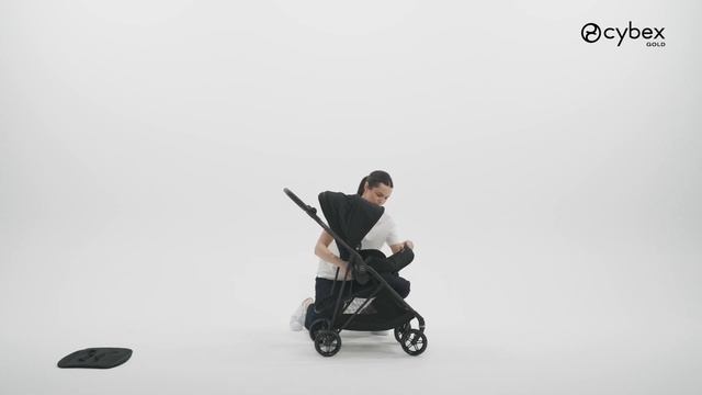 Как снять ткань с коляски MELIO Carbon CYBEX