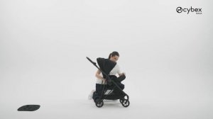 Как снять ткань с коляски MELIO Carbon CYBEX