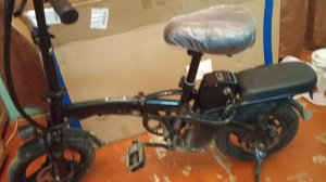 китайский электровелосипед с озона. 24500+ батарейка 7500