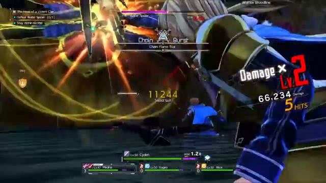SWORD ART ONLINE Alicization Lycoris: Lvl 50 Water Spider смотреть онлайн