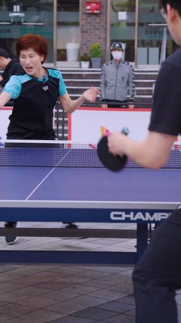 탁구 금메달리스트 vs 전국 고수 #양영자 #정요한 #탁구트립 #금메달 смотреть онлайн