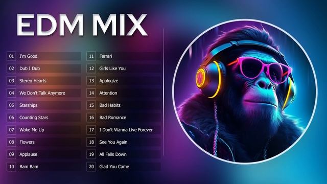 🎧Лучший EDM-ремиксы популярных песен 🎧Активная музыка |04