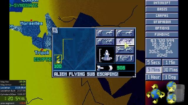 2:39:18 PB X-COM TFTD Ironman Superhuman Speedrun