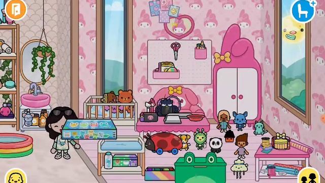 Обзор на мою детскую! У меня уже есть ребёнок? В Тока Бока! смотреть онлайн