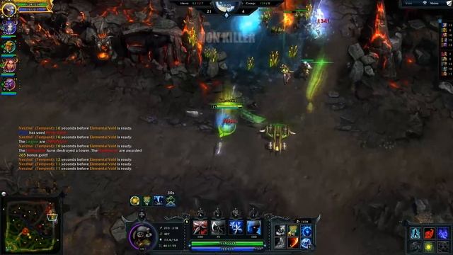 ★ HoN 4.1 Silhouette Gameplay - Dragozer - Rank Legendary смотреть онлайн