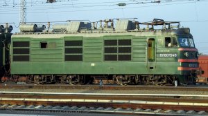 Редчайший электровоз ВЛ80к раннего выпуска входит в Батайск