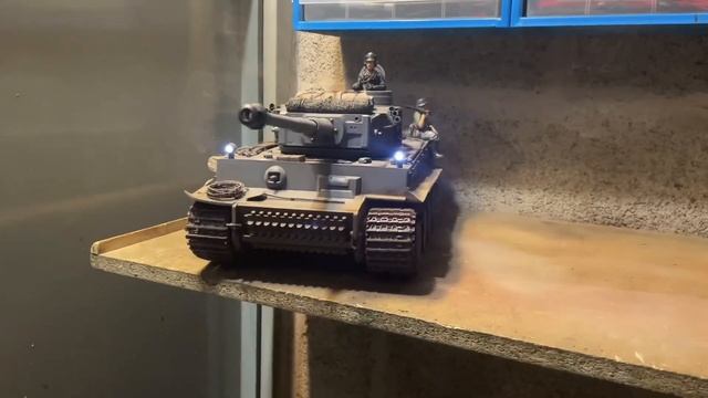 Tank Heng Long Tiger 1 V 7.1 Barrel recul смотреть онлайн