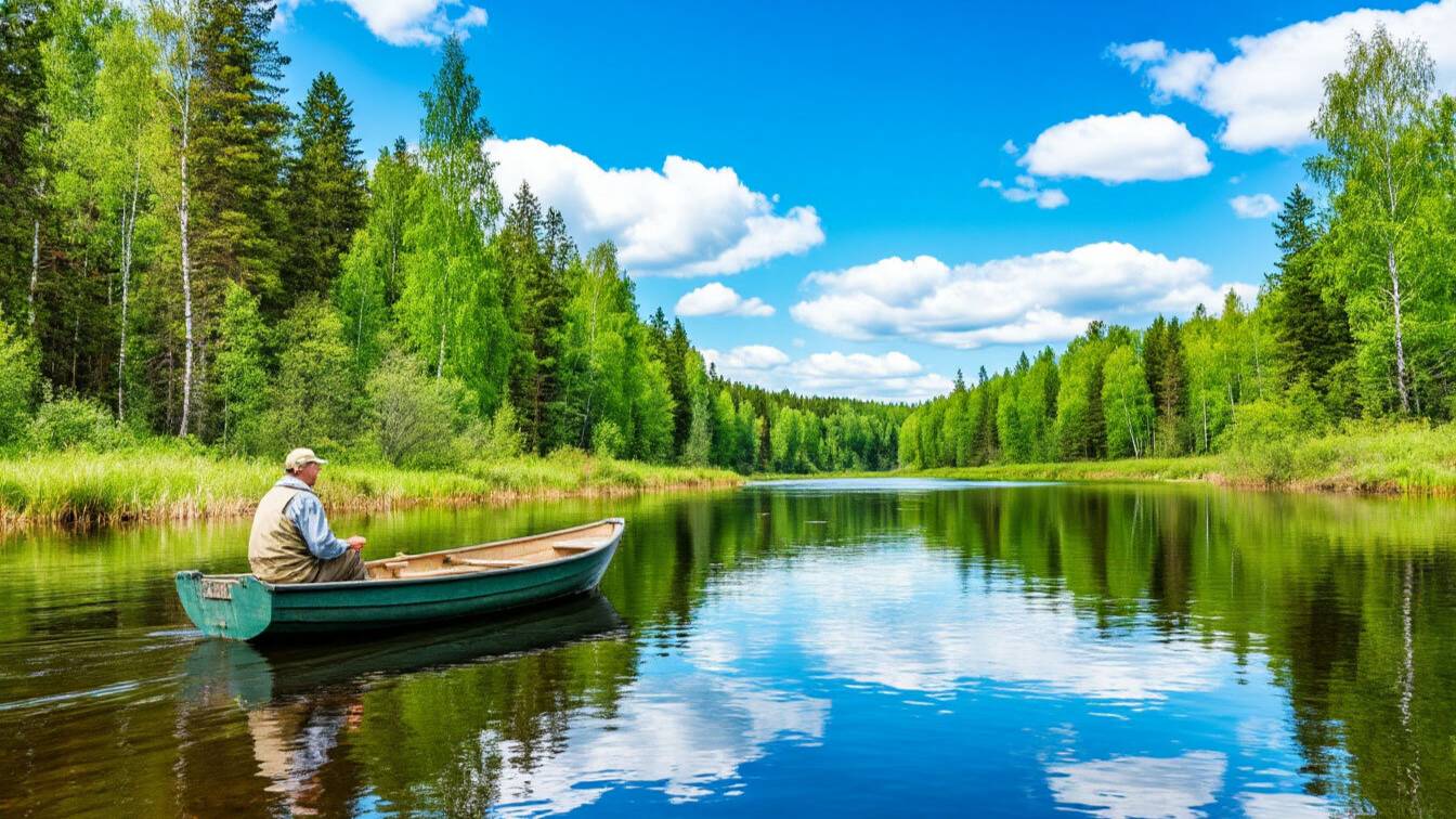 СПЛАВ ПО РЕКЕ С РЫБАЛКОЙ. смотреть онлайн