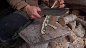 ANTONIO  Caught in a STORM!  Finding abandoned OFF-GRID cabin for shelter & WILD Mountain Goats