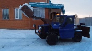 Самодельный трактор из УАЗа