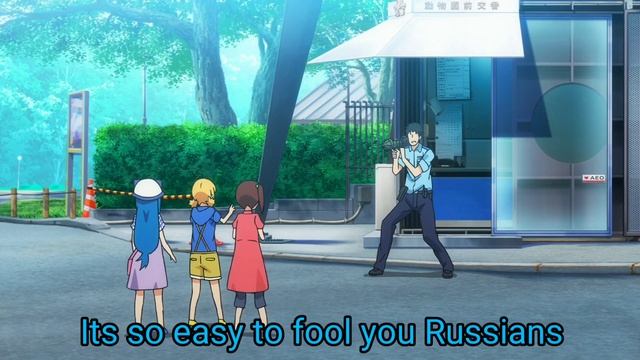 Russian lolis protecting Motherland