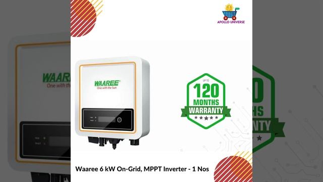 Waaree energy 6 kilowatts, bifacial combo kit price in India- Apollo Universe смотреть онлайн