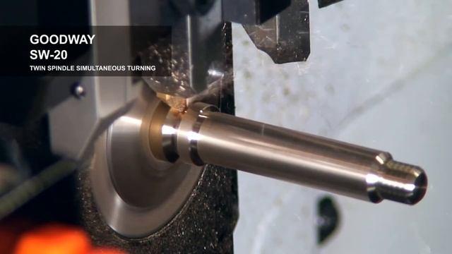GOODWAY Swiss Type Turning Center SW-20 смотреть онлайн