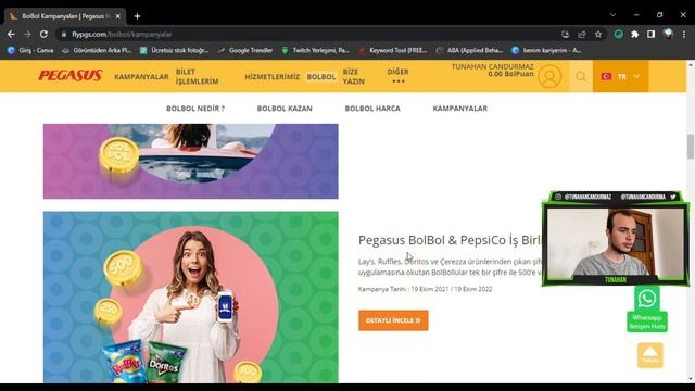 BEDAVA UÇAK BİLETİ NASIL ALINIR? | PEGASUS BOLBOL ✈ смотреть онлайн