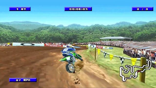 Championship Motocross 2001 feat Ricky Carmichael - 250 Championship 12 Millville