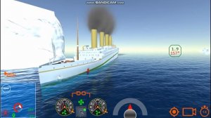 Britannic Hit the Iceberg again - Ship Handling Simulator - Ship Mooring 3D