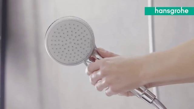 hansgrohe Duschkopf Croma 100 (Regendusche, 4 Strahlarten), chrom смотреть онлайн