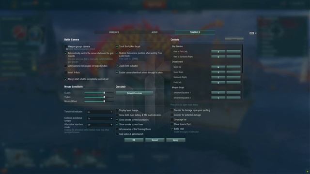 How To Enable/Disable Weapon Group Camera World Of Warships смотреть онлайн