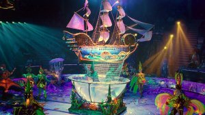 ЗОЛОТЫЕ РЫБКИ! Великолепное красочное представление воздушных гимнастов от ШОУ ПЯТЬ КОНТИНЕНТОВ!