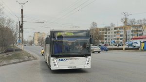 Поездка на автобусе МАЗ 203.047 № М 768 СВ 13, маршрут 20