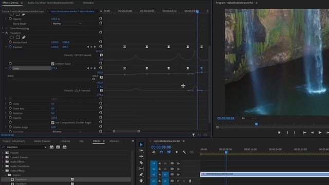 Smooth Zoom in and out - Premiere Pro Easy Tutorial смотреть онлайн