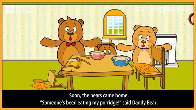 Goldilocks and the three bears - Kids Stories