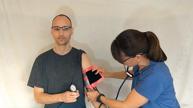 How to take a Manual Blood Pressure Demonstration смотреть онлайн