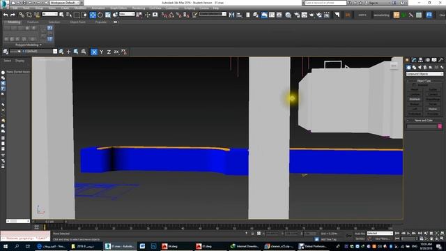 3Ds Max 2016 classic Interior Tutorial Modeling Design Vray Render 02 смотреть онлайн