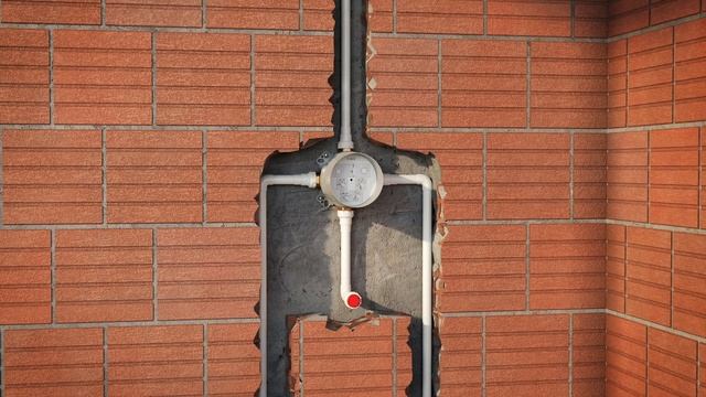 Установка V-Box VitrA в кирпичные стены смотреть онлайн