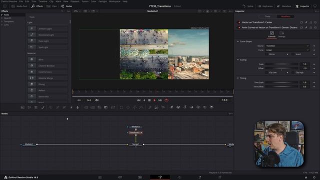 Make YOUR OWN TRANSITIONS for DaVinci Resolve! смотреть онлайн