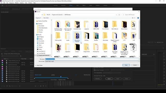 How to Export Audio Mp3 or Wav - Adobe Premiere Pro Tutorial смотреть онлайн