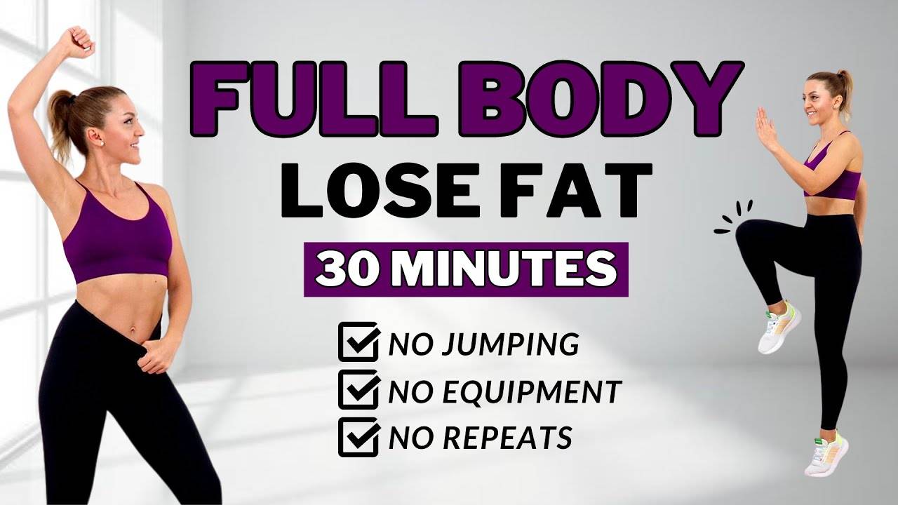 🔥30-МИНУТНАЯ ТРЕНИРОВКА С НИЗКОЙ НАГРУЗКОЙ🔥ЖИРОСЖИГАЮЩЕЕ КАРДИО🔥ТОНУС🔥ДЛЯ ПОХУДЕНИЯ🔥 смотреть онлайн