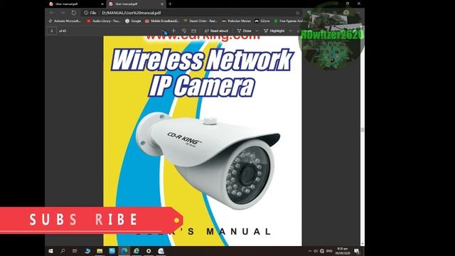 Unboxing New Wireless Network IP Camera смотреть онлайн