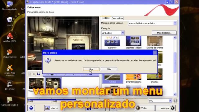 Nero 9 - Menu Personalizado [Shine Video] смотреть онлайн