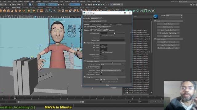 How to create animation AVI video in Maya | How to render a video animation in Maya | Tip 15 смотреть онлайн