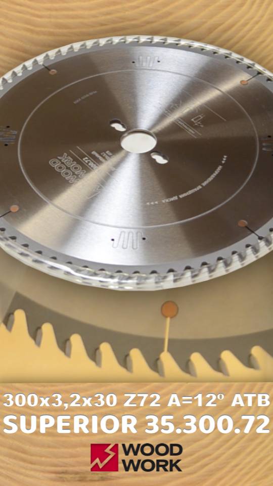 Торцовочный пильный диск для циркулярного станка | Циркулярная пила для поперечного реза 35.300.72 смотреть онлайн