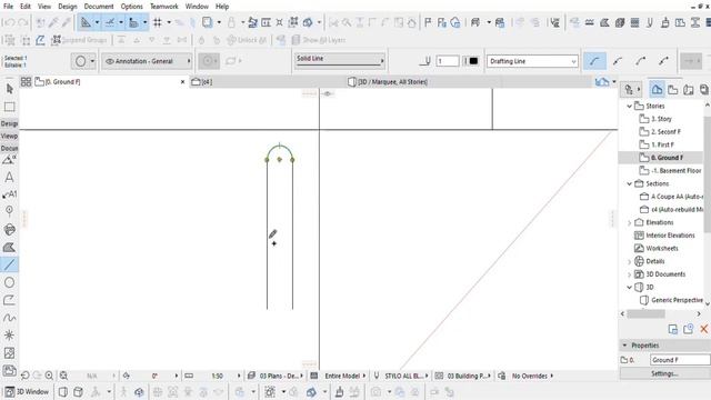 Driveway curb in ArchiCAD | How to model a House - Part -04 смотреть онлайн