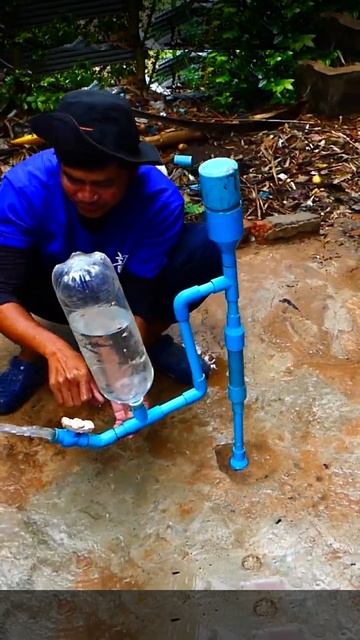 king idea.pressure bottle connect pvc pipe big to small many people know this! смотреть онлайн