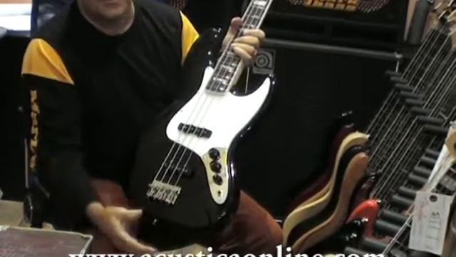 Presentazione gamma Bassi Fender Serie Classic. смотреть онлайн