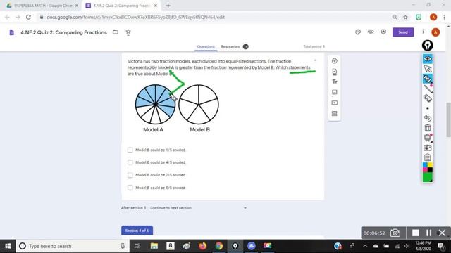 4 NF 2 Comparing Fractions смотреть онлайн