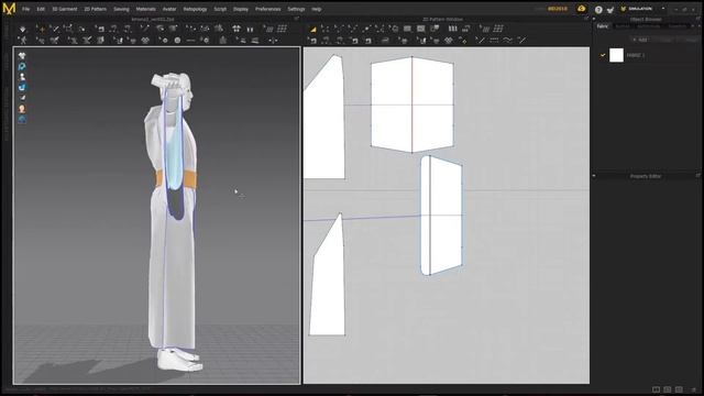 Old Kimono - Marvelous Designer/Substance Painter
