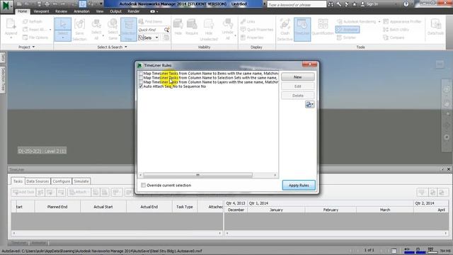 Revit နဲ ့Navisworks ကိုအသံုးၿပဳၿပီး Basic Construction Sequence တခု ဖန္တီးပံု (၂) смотреть онлайн