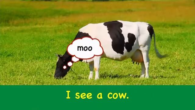 What Do You See Song Animals and Sounds Learn English Kids смотреть онлайн