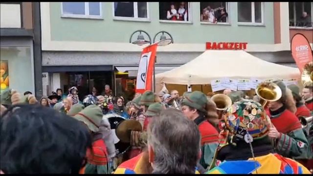 праздник дурачества Штутгарт. 19 января 2020 Narrentreffen BAD CANNSTATT смотреть онлайн