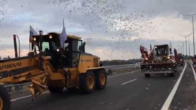 М-11. Открытие участка платной автодороги в обход Солнечногорска! смотреть онлайн