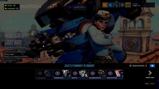 Overwatch Comp 3100 смотреть онлайн