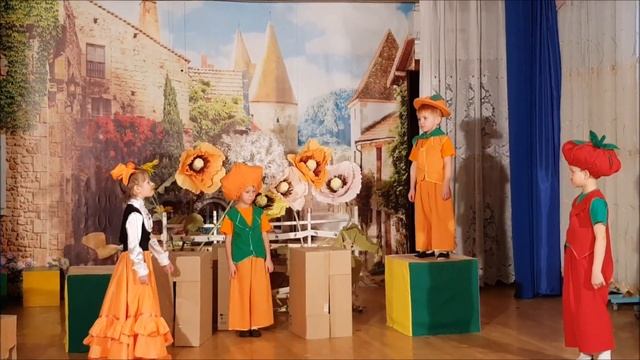 спектакль в детском саду "Чиполино и все, все, все" смотреть онлайн